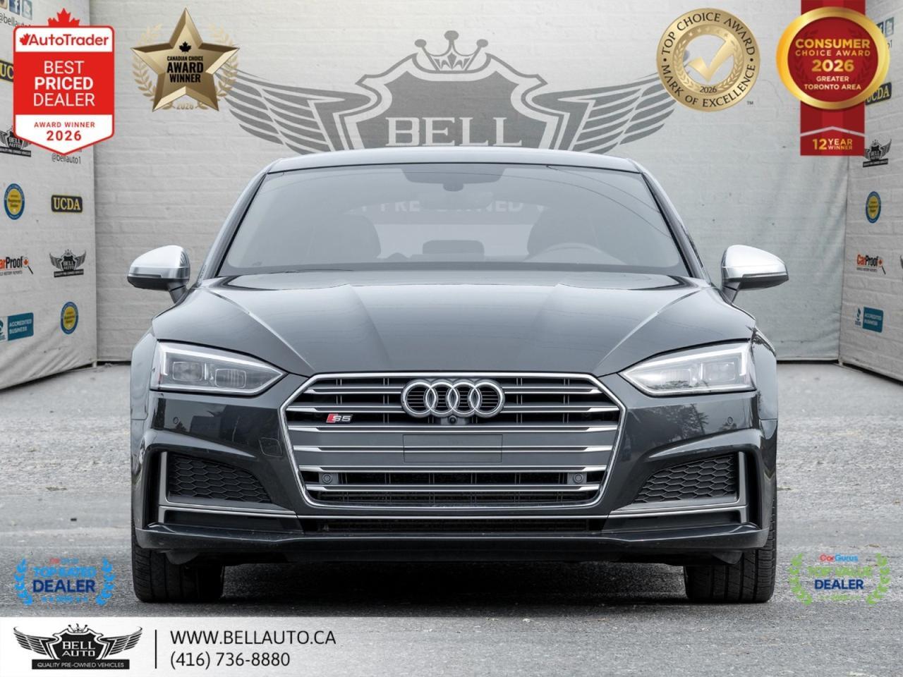 2018 Audi S5 Sportback Technik | NAVI | B.CAM | B&O | PANO | REDLTHR | NOACCIDENT Toronto ON