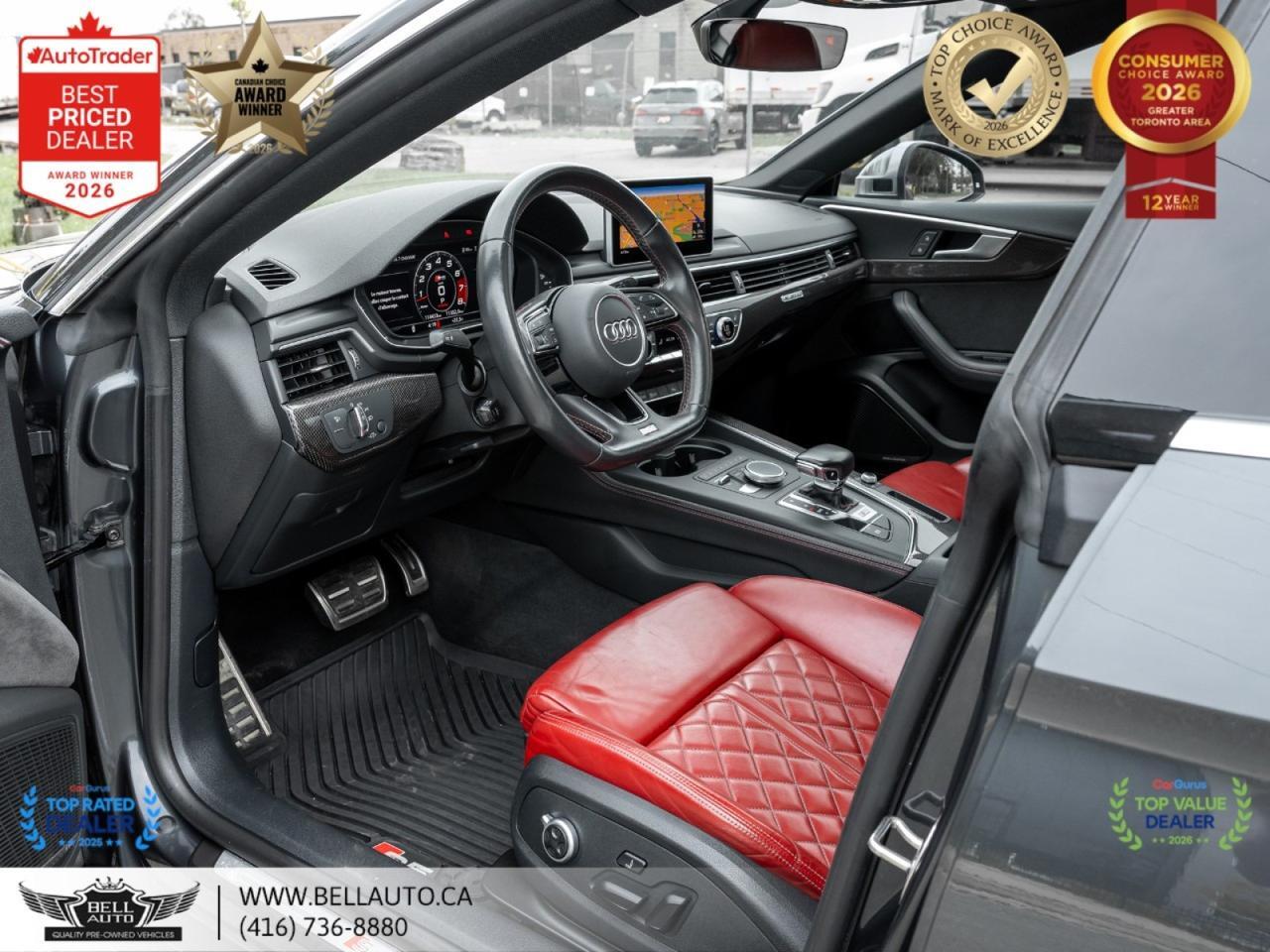 2018 Audi S5 Sportback Technik | NAVI | B.CAM | B&O | PANO | REDLTHR | NOACCIDENT Toronto ON