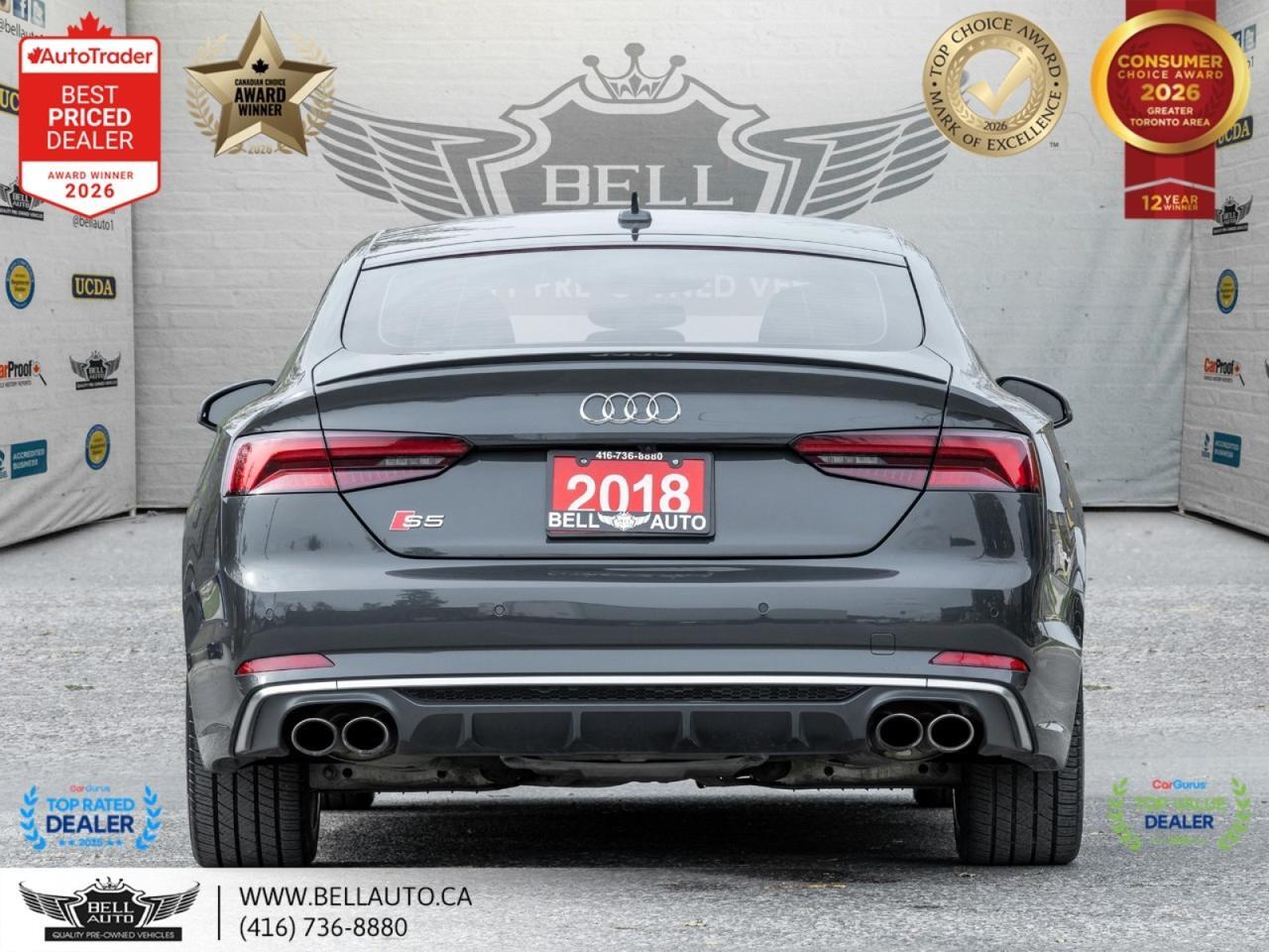 2018 Audi S5 Sportback Technik | NAVI | B.CAM | B&O | PANO | REDLTHR | NOACCIDENT Toronto ON