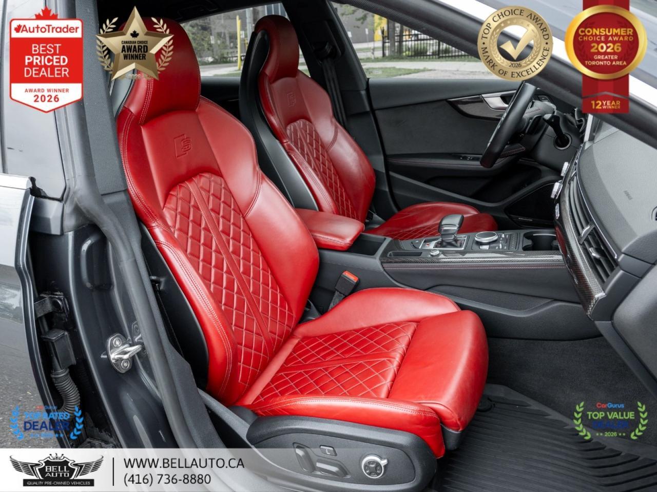 2018 Audi S5 Sportback Technik | NAVI | B.CAM | B&O | PANO | REDLTHR | NOACCIDENT Toronto ON