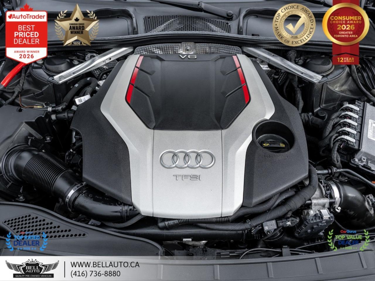 2018 Audi S5 Sportback Technik | NAVI | B.CAM | B&O | PANO | REDLTHR | NOACCIDENT Toronto ON