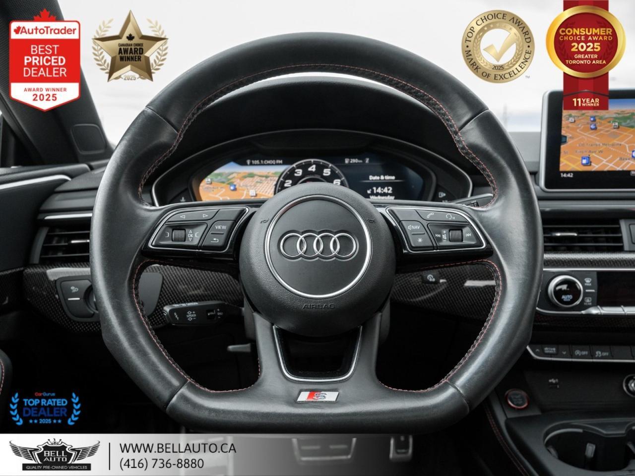 2018 Audi S5 Sportback Technik | NAVI | B.CAM | B&O | PANO | REDLTHR | NOACCIDENT Toronto ON