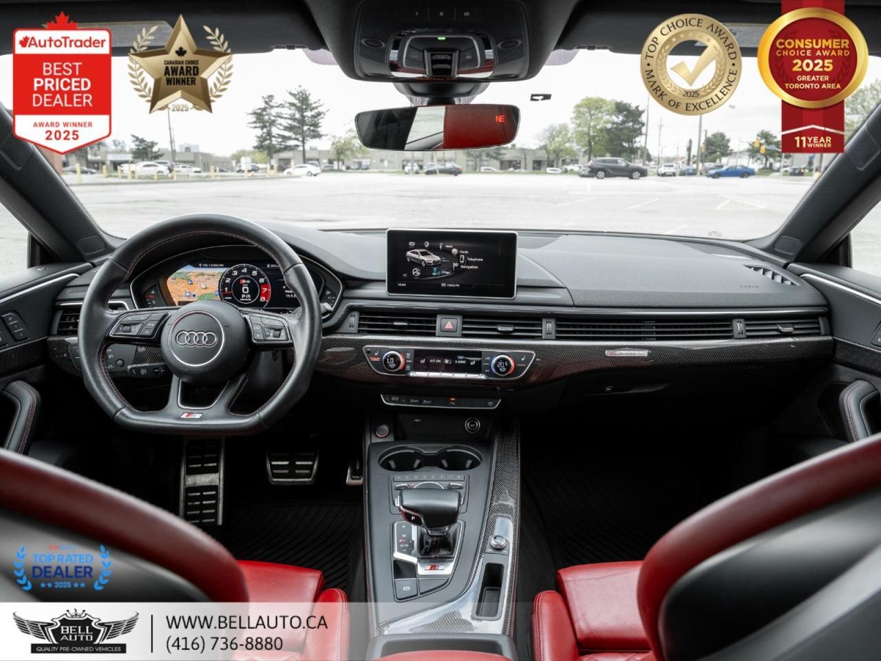 2018 Audi S5 Sportback Technik | NAVI | B.CAM | B&O | PANO | REDLTHR | NOACCIDENT Toronto ON