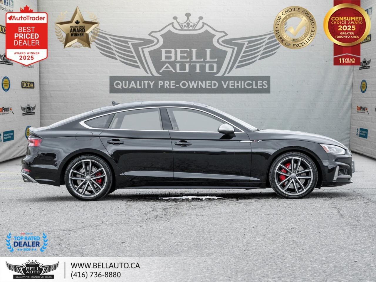 2018 Audi S5 Sportback Technik | NAVI | B.CAM | B&O | PANO | REDLTHR | NOACCIDENT Toronto ON