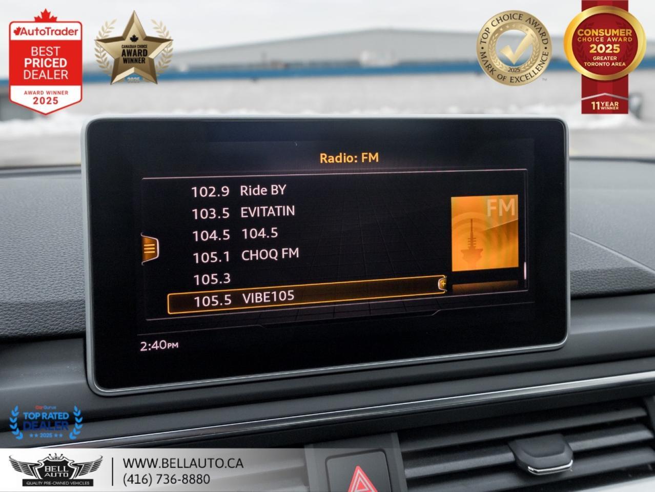 2018 Audi S5 Sportback Technik | NAVI | B.CAM | B&O | PANO | SRVCRCRD | ONEOWNER | NOACCIDENT Toronto ON