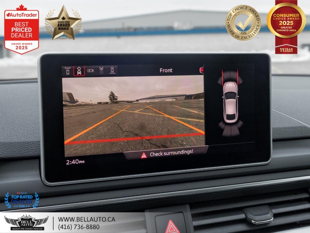 2018 Audi S5 Sportback Technik | NAVI | B.CAM | B&O | PANO | SRVCRCRD | ONEOWNER | NOACCIDENT Toronto ON