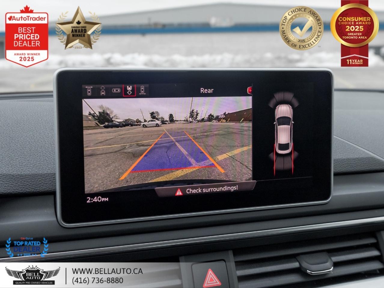 2018 Audi S5 Sportback Technik | NAVI | B.CAM | B&O | PANO | SRVCRCRD | ONEOWNER | NOACCIDENT Toronto ON