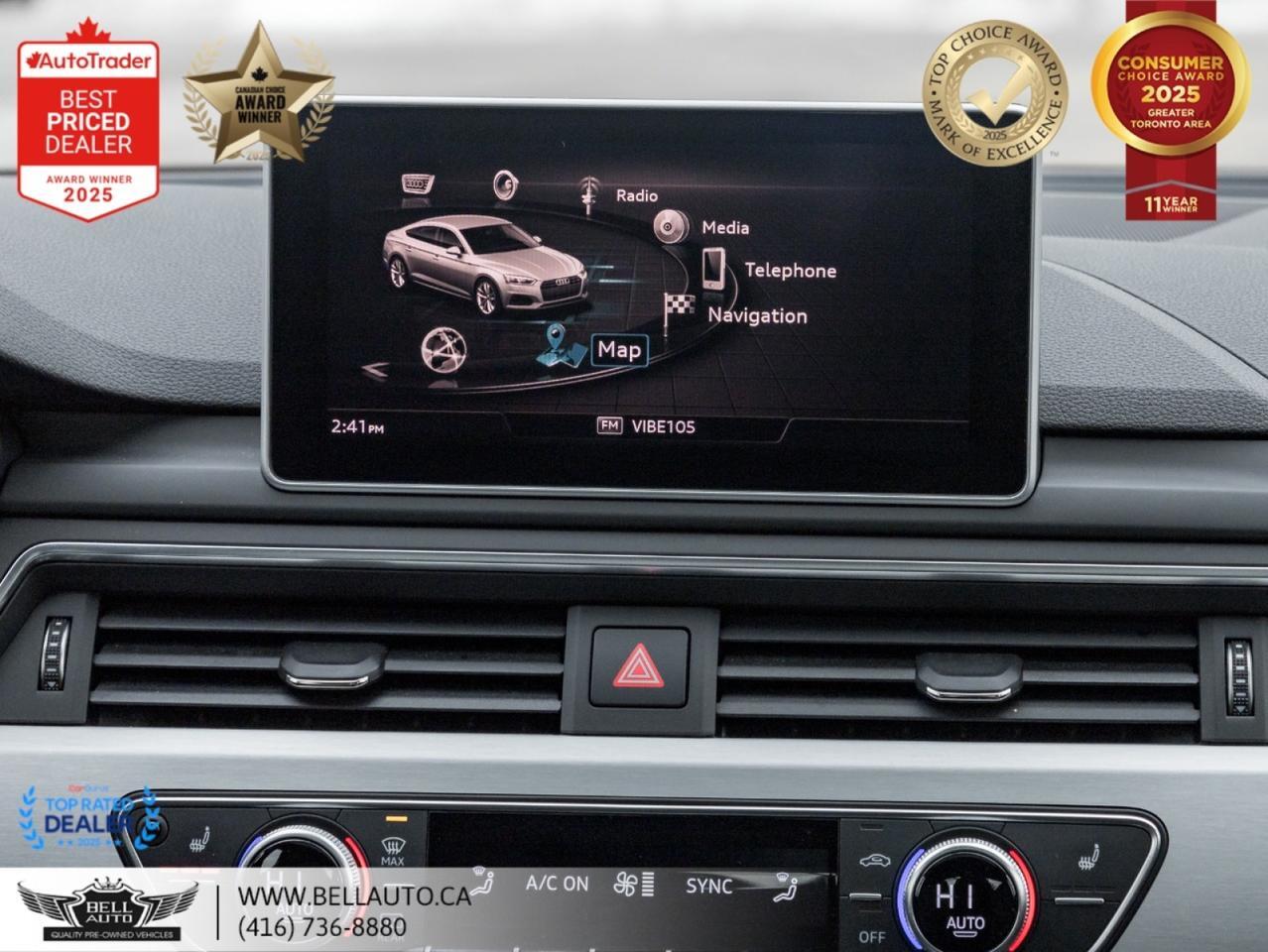 2018 Audi S5 Sportback Technik | NAVI | B.CAM | B&O | PANO | SRVCRCRD | ONEOWNER | NOACCIDENT Toronto ON