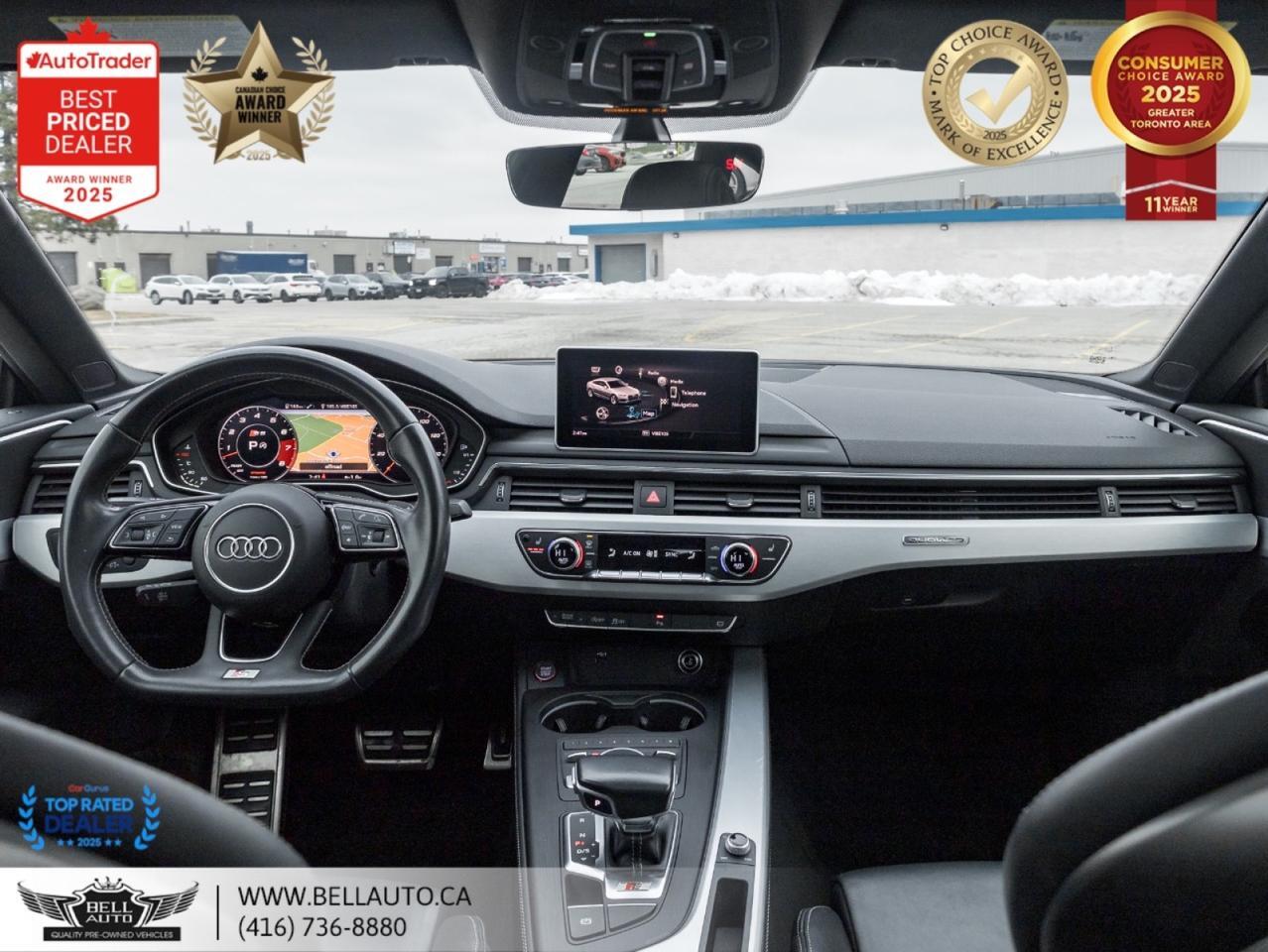 2018 Audi S5 Sportback Technik | NAVI | B.CAM | B&O | PANO | SRVCRCRD | ONEOWNER | NOACCIDENT Toronto ON