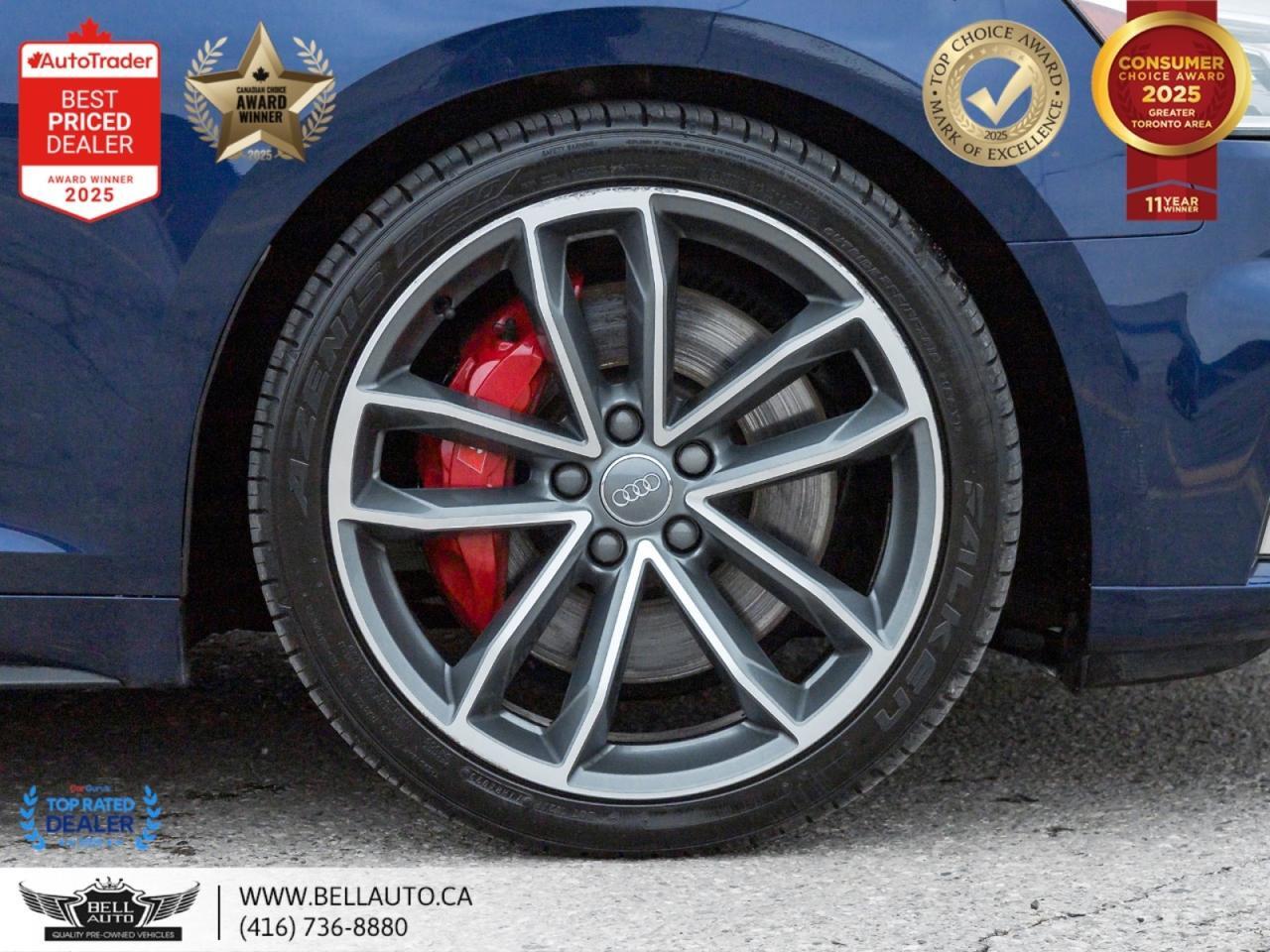 2018 Audi S5 Sportback Technik | NAVI | B.CAM | B&O | PANO | SRVCRCRD | ONEOWNER | NOACCIDENT Toronto ON