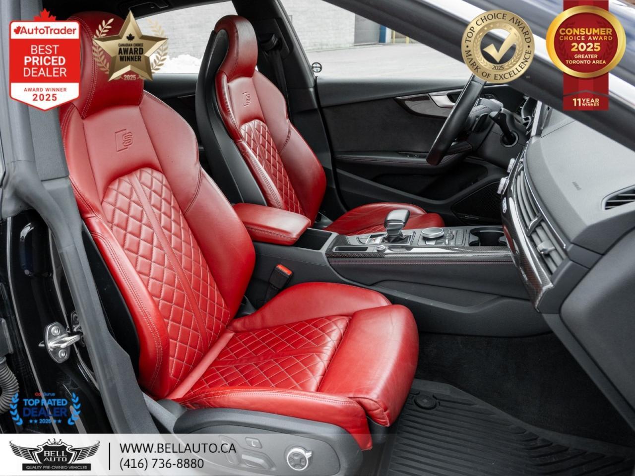 2018 Audi S5 Sportback Technik S-LINE REDLTHR CRBNFIBER NOACCIDENT Toronto ON