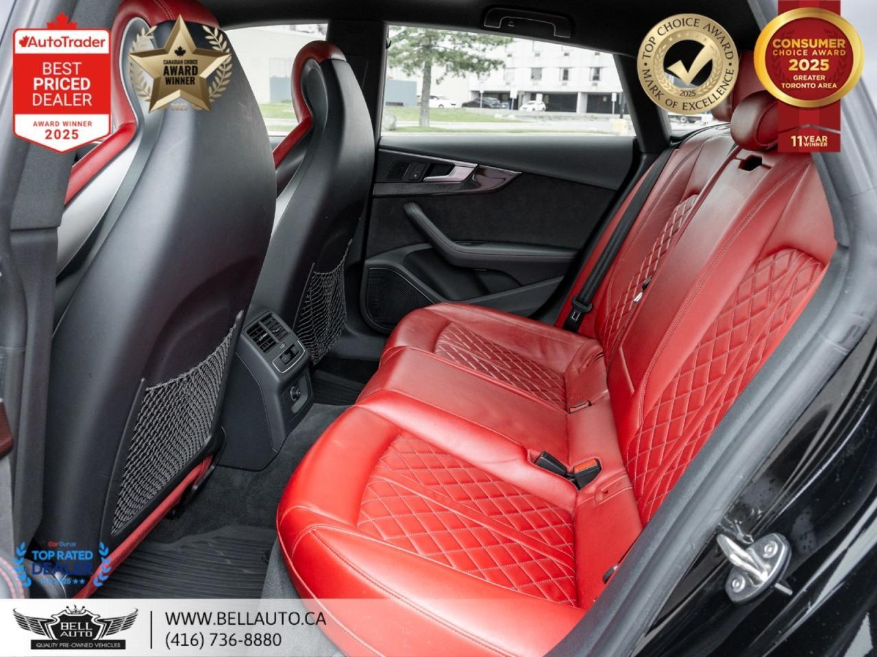2018 Audi S5 Sportback Technik S-LINE REDLTHR CRBNFIBER NOACCIDENT Toronto ON