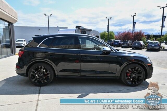 2018 Audi SQ5 Prestige / AWD / Driver Assist & S Sport Pkg / Air Suspension / Power & Heated Leather Seats / NAV / Sunroof / Bang & Olufsen Speakers / Adaptive Cruise / Lane Depart & Blind Spot Alert / 360 Camera / 24 MPG Anchorage AK