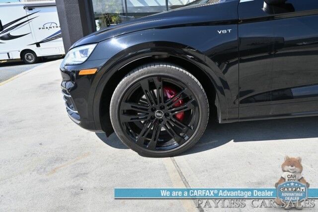 2018 Audi SQ5 Prestige / AWD / Driver Assist & S Sport Pkg / Air Suspension / Power & Heated Leather Seats / NAV / Sunroof / Bang & Olufsen Speakers / Adaptive Cruise / Lane Depart & Blind Spot Alert / 360 Camera / 24 MPG Anchorage AK