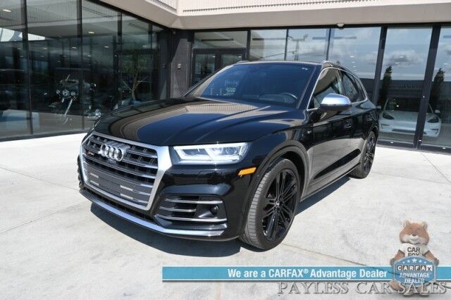 2018 Audi SQ5 Prestige / AWD / Driver Assist & S Sport Pkg / Air Suspension / Power & Heated Leather Seats / NAV / Sunroof / Bang & Olufsen Speakers / Adaptive Cruise / Lane Depart & Blind Spot Alert / 360 Camera / 24 MPG Anchorage AK