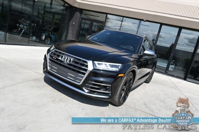2018 Audi SQ5 Prestige / AWD / Driver Assist & S Sport Pkg / Air Suspension / Power & Heated Leather Seats / NAV / Sunroof / Bang & Olufsen Speakers / Adaptive Cruise / Lane Depart & Blind Spot Alert / 360 Camera / 24 MPG Anchorage AK