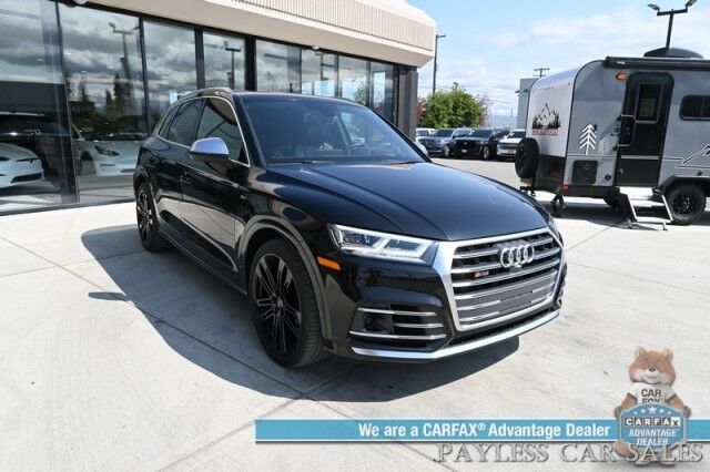 2018 Audi SQ5 Prestige / AWD / Driver Assist & S Sport Pkg / Air Suspension / Power & Heated Leather Seats / NAV / Sunroof / Bang & Olufsen Speakers / Adaptive Cruise / Lane Depart & Blind Spot Alert / 360 Camera / 24 MPG Anchorage AK