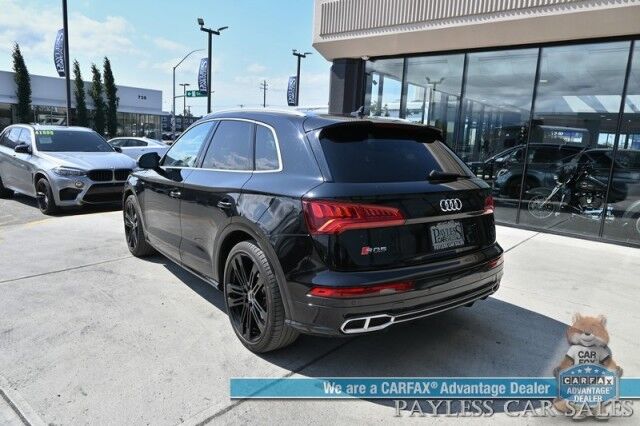 2018 Audi SQ5 Prestige / AWD / Driver Assist & S Sport Pkg / Air Suspension / Power & Heated Leather Seats / NAV / Sunroof / Bang & Olufsen Speakers / Adaptive Cruise / Lane Depart & Blind Spot Alert / 360 Camera / 24 MPG Anchorage AK