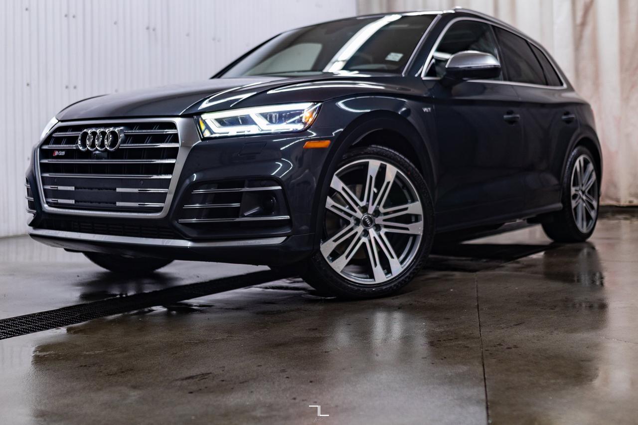 2018 Audi SQ5 Quattro Technik Leather Roof Nav BCam Red Deer AB