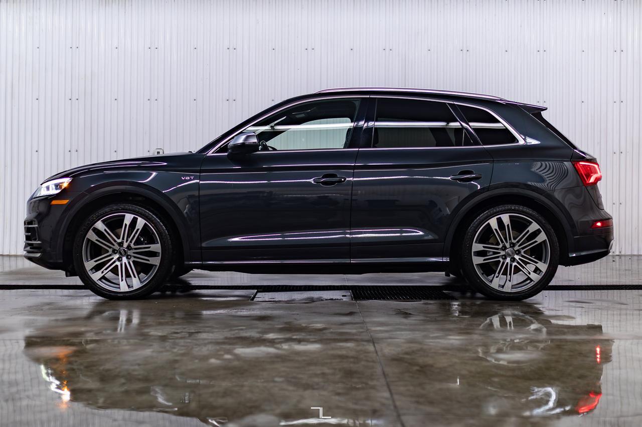 2018 Audi SQ5 Quattro Technik Leather Roof Nav BCam Red Deer AB