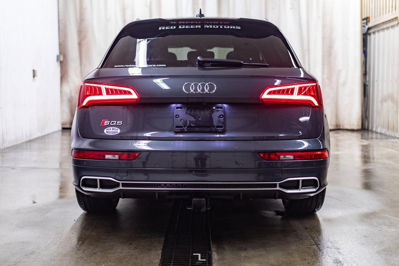 2018 Audi SQ5 Quattro Technik Leather Roof Nav BCam Red Deer AB
