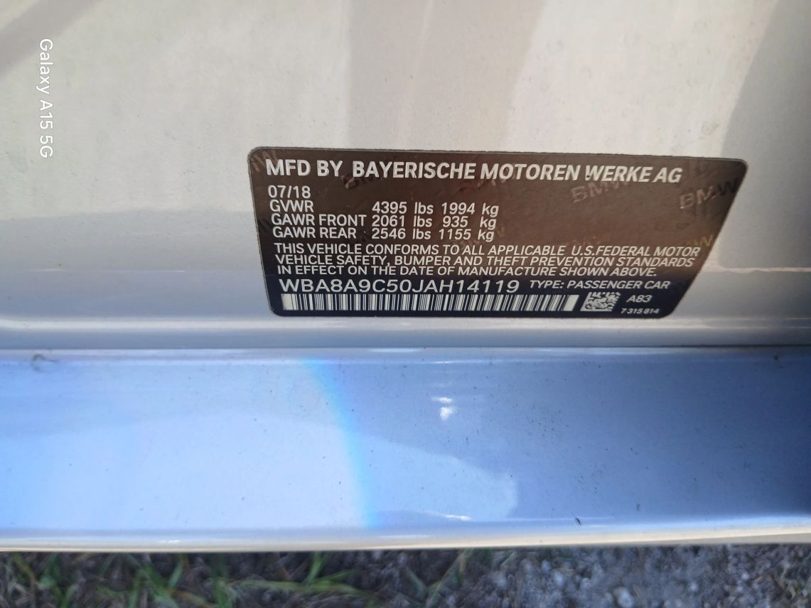2018 BMW 3 Series 320i Sedan 4D Maitland FL