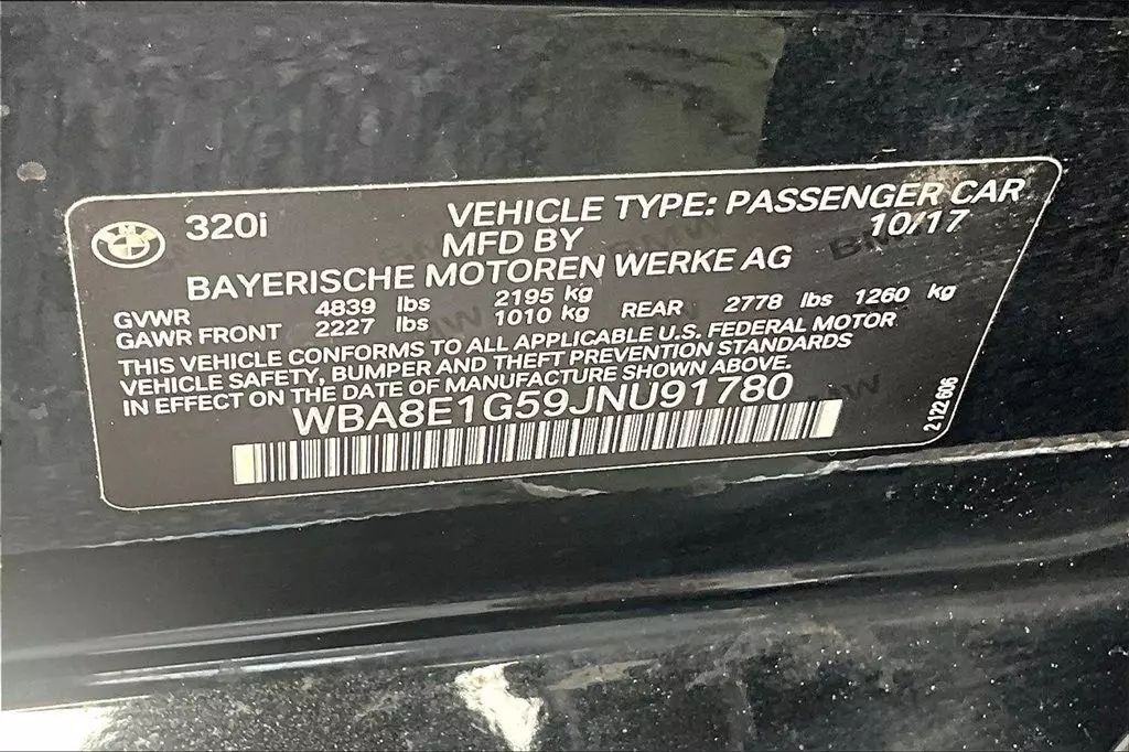 2018 BMW 3 Series 320i Sedan 4D Maitland FL