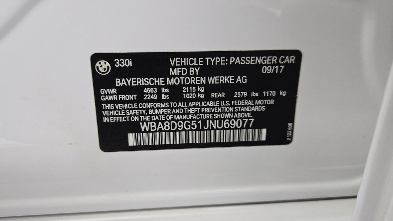 2018 BMW 3 Series 330i xDrive Jersey City NJ