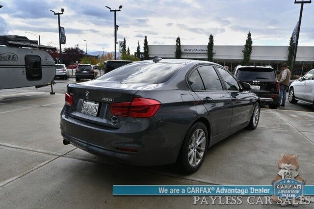 2018 BMW 320i xDrive / AWD / Driving Assistance Pkg / Premium & Convenience Pkg / Power & Heated Leather Seats / Heated Steering Wheel / Sunroof / Blind Spot Alert / Bluetooth / USB Input / Back Up Camera / Cruise Control / 34 MPG Anchorage AK