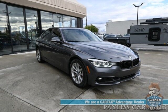2018 BMW 320i xDrive / AWD / Driving Assistance Pkg / Premium & Convenience Pkg / Power & Heated Leather Seats / Heated Steering Wheel / Sunroof / Blind Spot Alert / Bluetooth / USB Input / Back Up Camera / Cruise Control / 34 MPG Anchorage AK