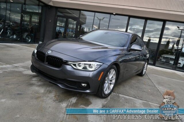 2018 BMW 320i xDrive / AWD / Driving Assistance Pkg / Premium & Convenience Pkg / Power & Heated Leather Seats / Heated Steering Wheel / Sunroof / Blind Spot Alert / Bluetooth / USB Input / Back Up Camera / Cruise Control / 34 MPG Anchorage AK