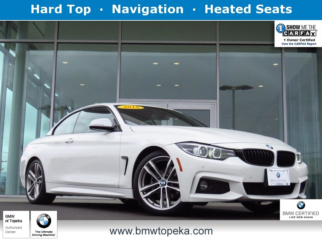 Used 18 Bmw 4 Series 430i In Topeka Ks