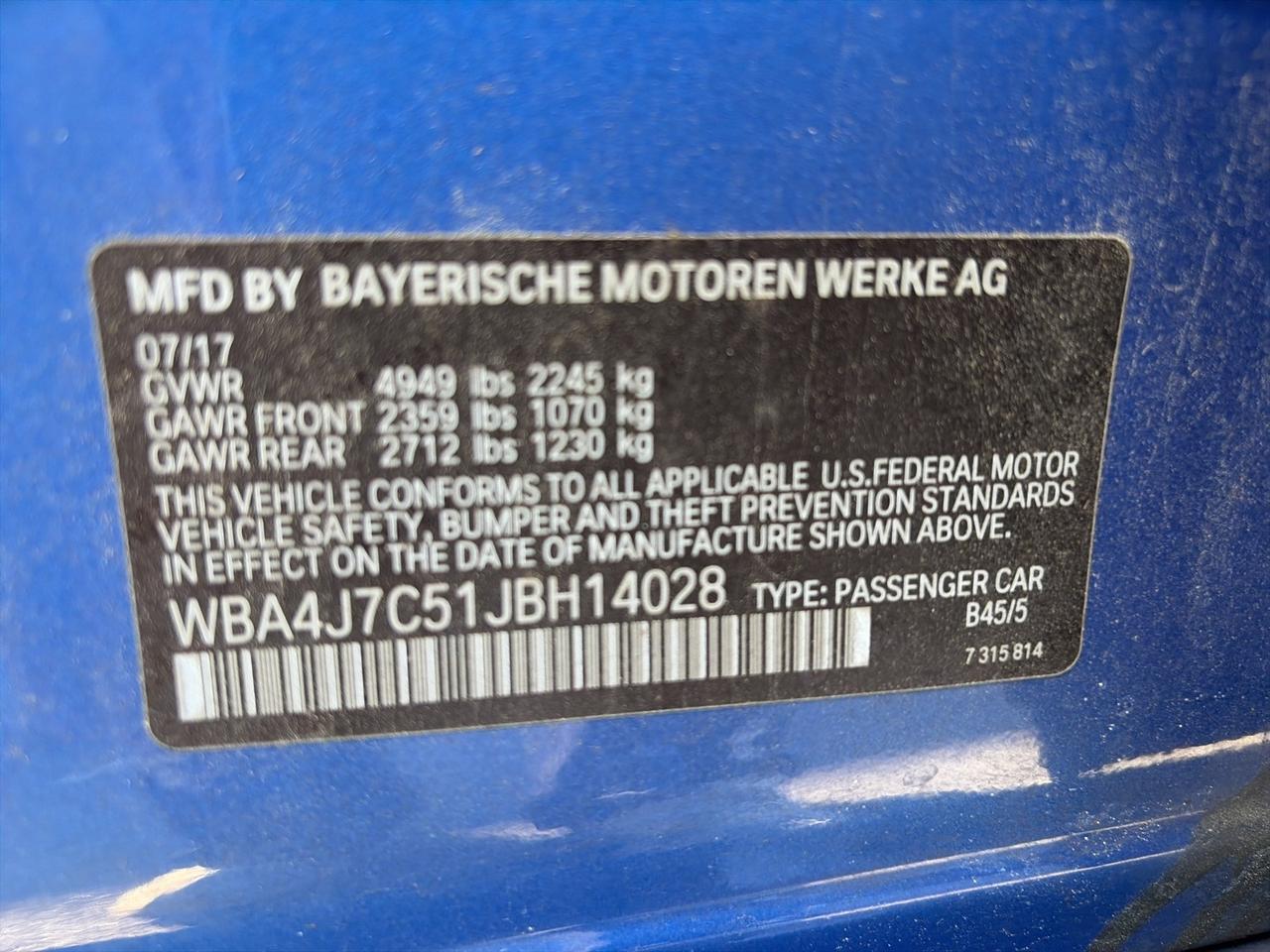 2018 BMW 4 Series 440i Gran Coupe Springfield VA