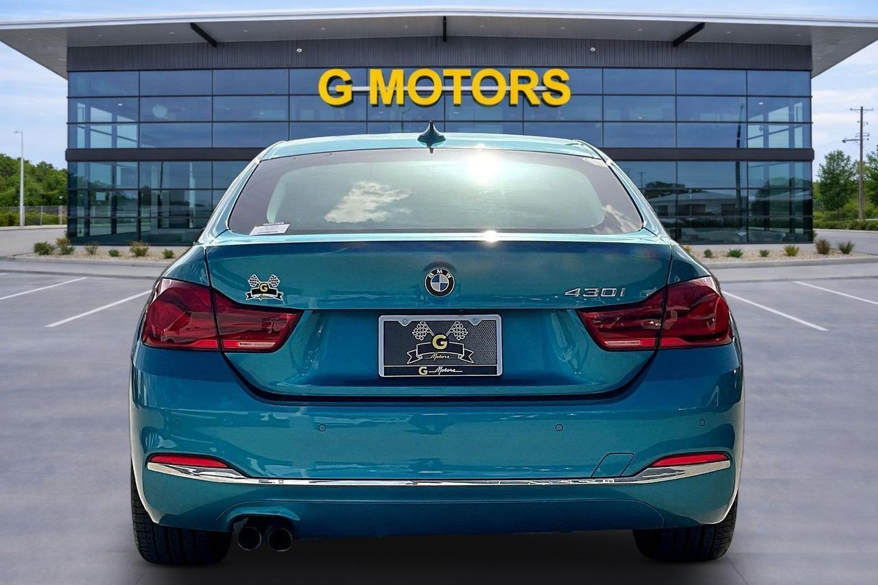 2018 BMW 430I GRAN COUPE BLUE at G Motors
