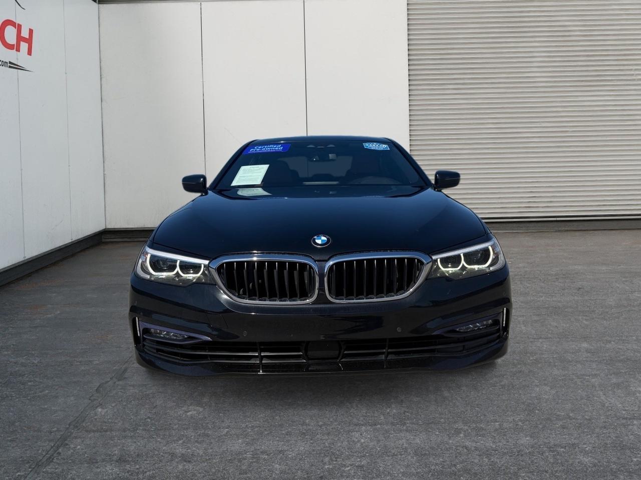 2018 BMW 5 Series 530i, HEATED SEATS, BLUETOOTH, POWER LIFTGATE, BACKUP CAMERA, POWER FOLDING MIRRORS, POWER MIRRORS, SUNROOF, KEYLESS START, FLOOR MATS, THIS BLACK BEAUTY IS READY TO BE DROVE! Norfolk VA