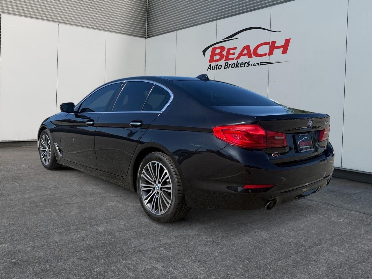 2018 BMW 5 Series 530i, HEATED SEATS, BLUETOOTH, POWER LIFTGATE, BACKUP CAMERA, POWER FOLDING MIRRORS, POWER MIRRORS, SUNROOF, KEYLESS START, FLOOR MATS, THIS BLACK BEAUTY IS READY TO BE DROVE! Norfolk VA