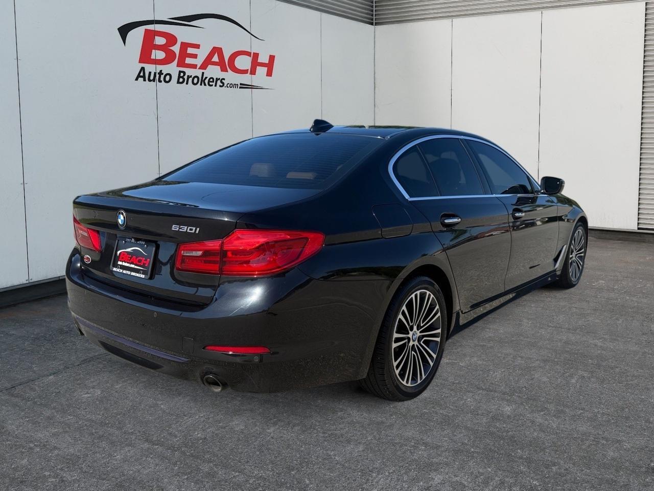 2018 BMW 5 Series 530i, HEATED SEATS, BLUETOOTH, POWER LIFTGATE, BACKUP CAMERA, POWER FOLDING MIRRORS, POWER MIRRORS, SUNROOF, KEYLESS START, FLOOR MATS, THIS BLACK BEAUTY IS READY TO BE DROVE! Norfolk VA
