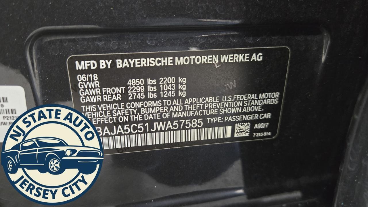 2018 BMW 5 Series 530i Jersey City NJ