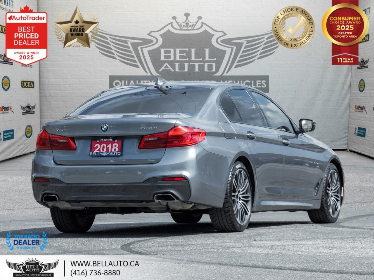 2018 BMW 5 Series 530i xDrive M-PKG NAVI 360CAM HUD SUNROOF Toronto ON