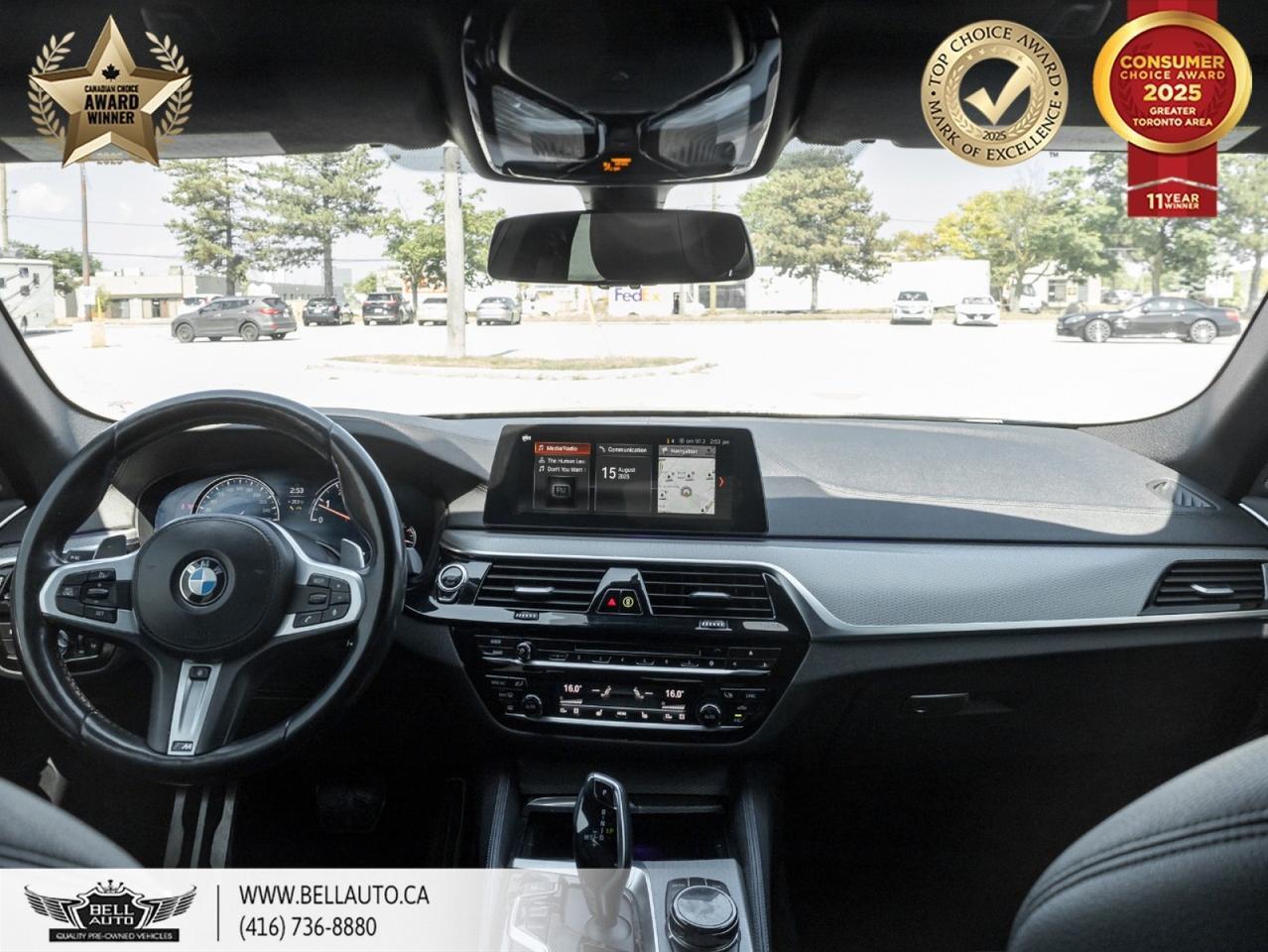 2018 BMW 5 Series 540i xDrive | 20"BMW-INDVWHEELS | MSPORTPLUS | SUNROOF | HARMANKARDON | DRIVEASSISTPLUS | NOACCIDENT Toronto ON
