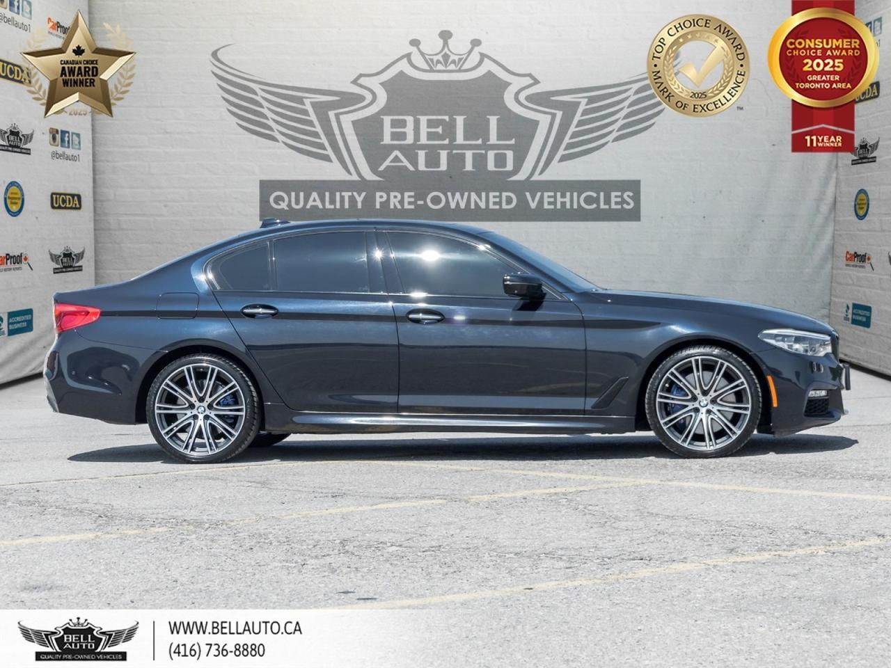 2018 BMW 5 Series 540i xDrive | 20"BMW-INDVWHEELS | MSPORTPLUS | SUNROOF | HARMANKARDON | DRIVEASSISTPLUS | NOACCIDENT Toronto ON