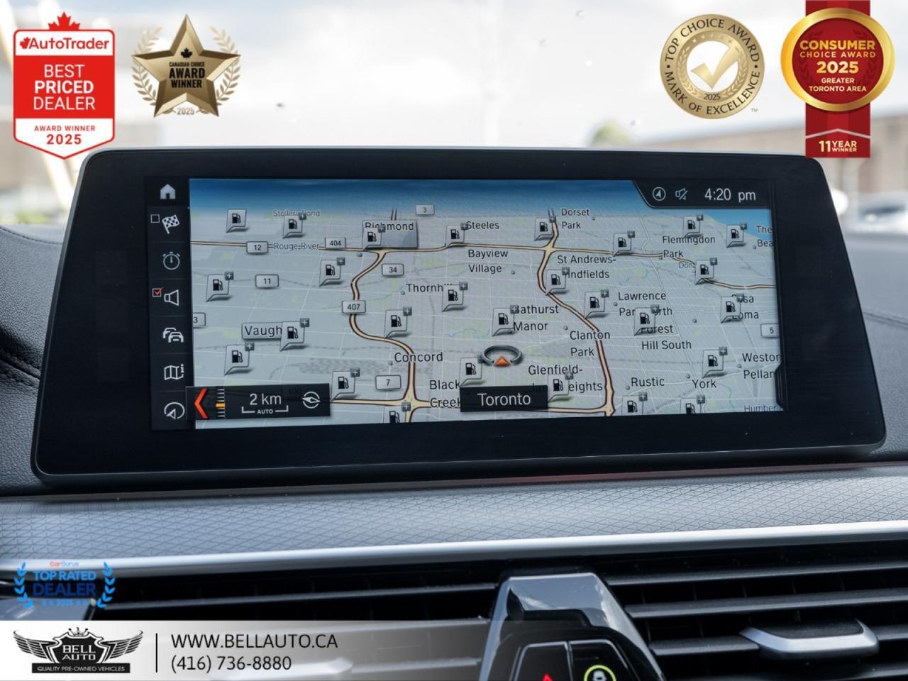 2018 BMW 5 Series 540i xDrive | M-SPORTPLSPKG | NAVI | 360CAM | HARMAN | SUNROOF Toronto ON