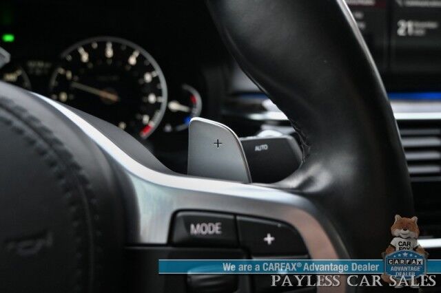 2018 BMW 5 Series M550i / AWD / AutoStart / Executive & Cold Weather Pkg / Heated & Cooled Leather Seats / Heated Steering / Sunroof / NAV / HUD / Harman Kardon Speakers / 22 Inch Blaque Diamond Wheels / Second Set of Rims & Tires Anchorage AK