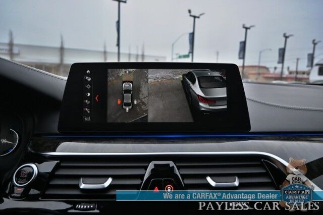 2018 BMW 5 Series M550i / AWD / AutoStart / Executive & Cold Weather Pkg / Heated & Cooled Leather Seats / Heated Steering / Sunroof / NAV / HUD / Harman Kardon Speakers / 22 Inch Blaque Diamond Wheels / Second Set of Rims & Tires Anchorage AK