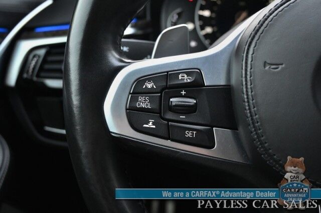 2018 BMW 5 Series M550i / AWD / AutoStart / Executive & Cold Weather Pkg / Heated & Cooled Leather Seats / Heated Steering / Sunroof / NAV / HUD / Harman Kardon Speakers / 22 Inch Blaque Diamond Wheels / Second Set of Rims & Tires Anchorage AK