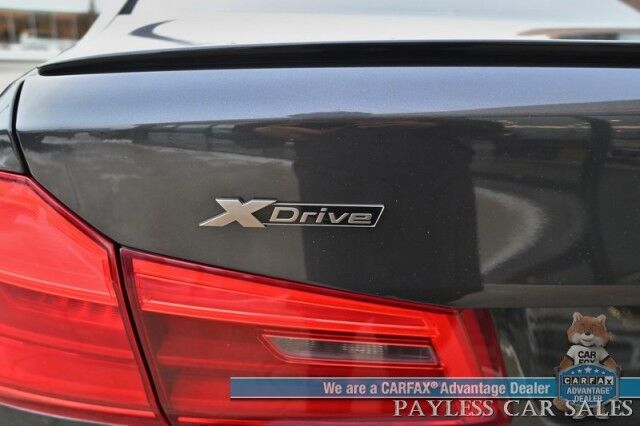 2018 BMW 5 Series M550i / AWD / AutoStart / Executive & Cold Weather Pkg / Heated & Cooled Leather Seats / Heated Steering / Sunroof / NAV / HUD / Harman Kardon Speakers / 22 Inch Blaque Diamond Wheels / Second Set of Rims & Tires Anchorage AK