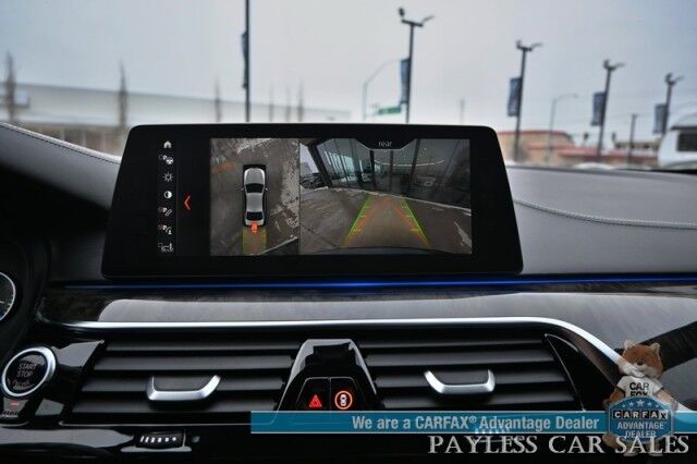 2018 BMW 5 Series M550i / AWD / AutoStart / Executive & Cold Weather Pkg / Heated & Cooled Leather Seats / Heated Steering / Sunroof / NAV / HUD / Harman Kardon Speakers / 22 Inch Blaque Diamond Wheels / Second Set of Rims & Tires Anchorage AK