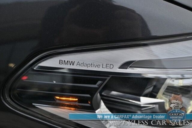 2018 BMW 5 Series M550i / AWD / AutoStart / Executive & Cold Weather Pkg / Heated & Cooled Leather Seats / Heated Steering / Sunroof / NAV / HUD / Harman Kardon Speakers / 22 Inch Blaque Diamond Wheels / Second Set of Rims & Tires Anchorage AK
