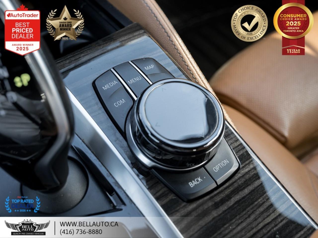 2018 BMW 5 Series M550i xDrive | M-SPORTPKG | HUD | SUNROOF | B.CAM | WDTRIM | NOACCIDENT Toronto ON