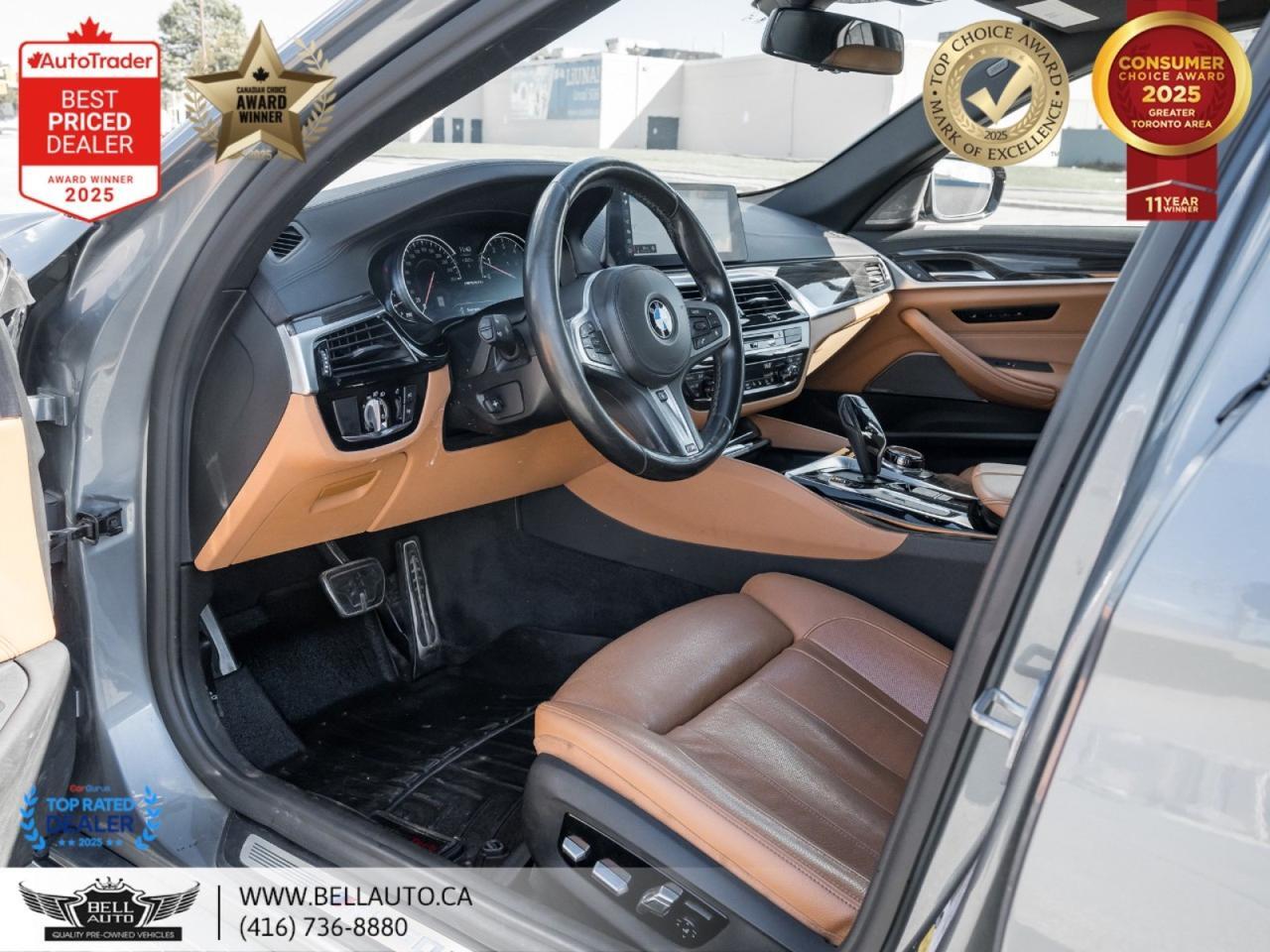 2018 BMW 5 Series M550i xDrive | M-SPORTPKG | HUD | SUNROOF | B.CAM | WDTRIM | NOACCIDENT Toronto ON